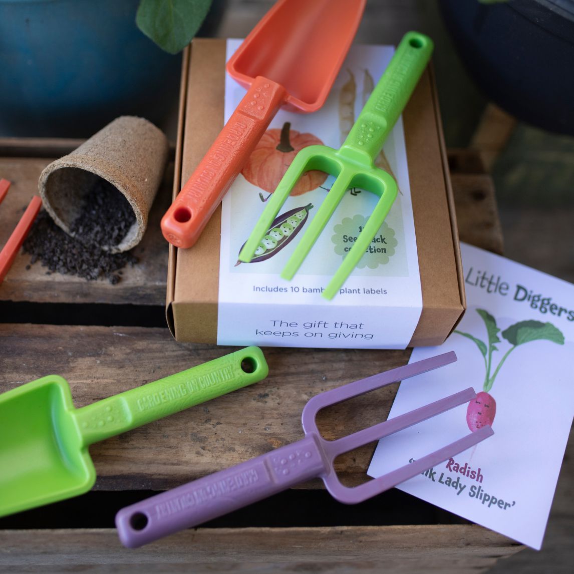 Gardening on Country - Kids Hand Fork - Purple