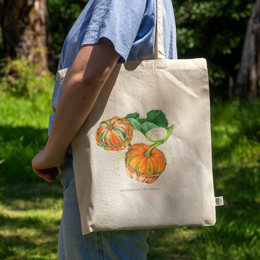 100% Organic Recycled Cotton Tote Bags by Amy C. Duncan
