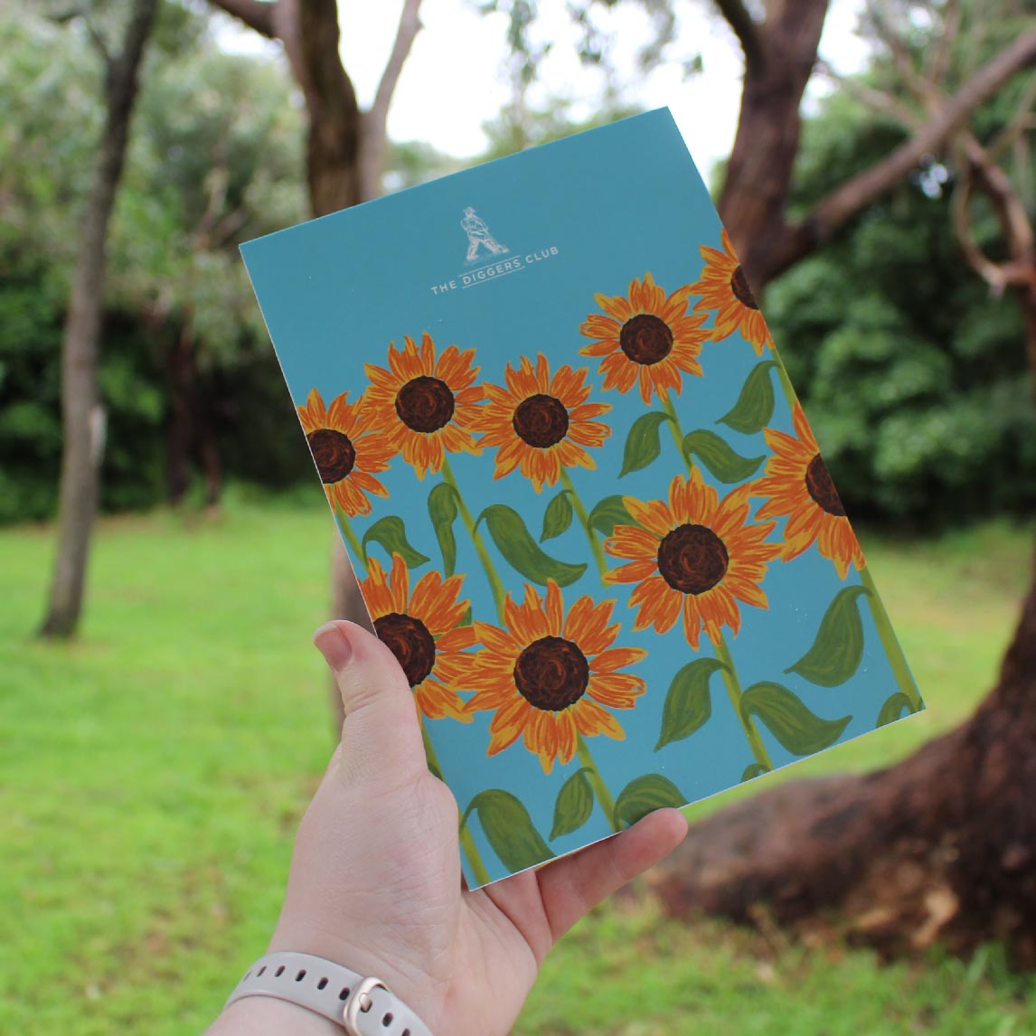 Diggers Sunflower Notepad