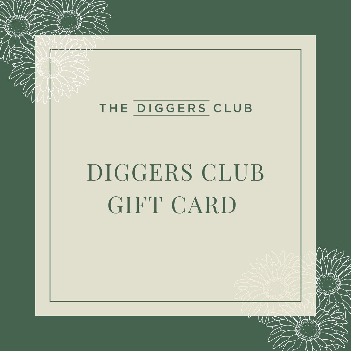 Diggers Gift Cards