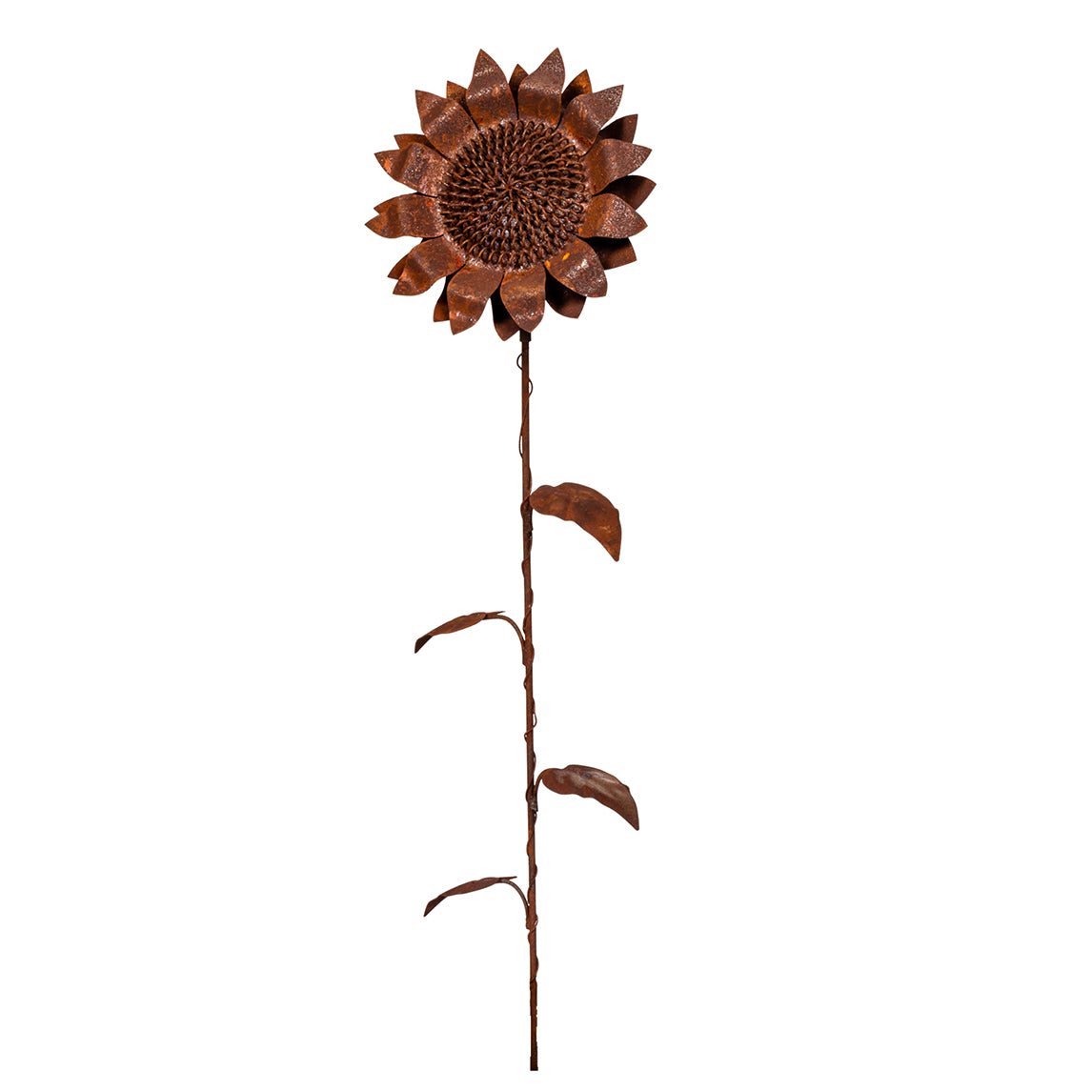 Sunflower Stake - Rust Finish