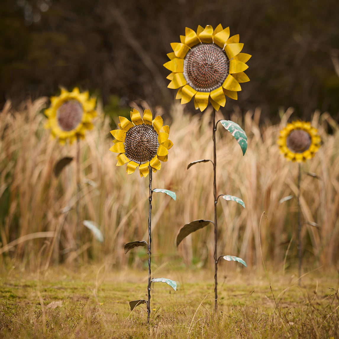 Sunflower Stake - Yellow
