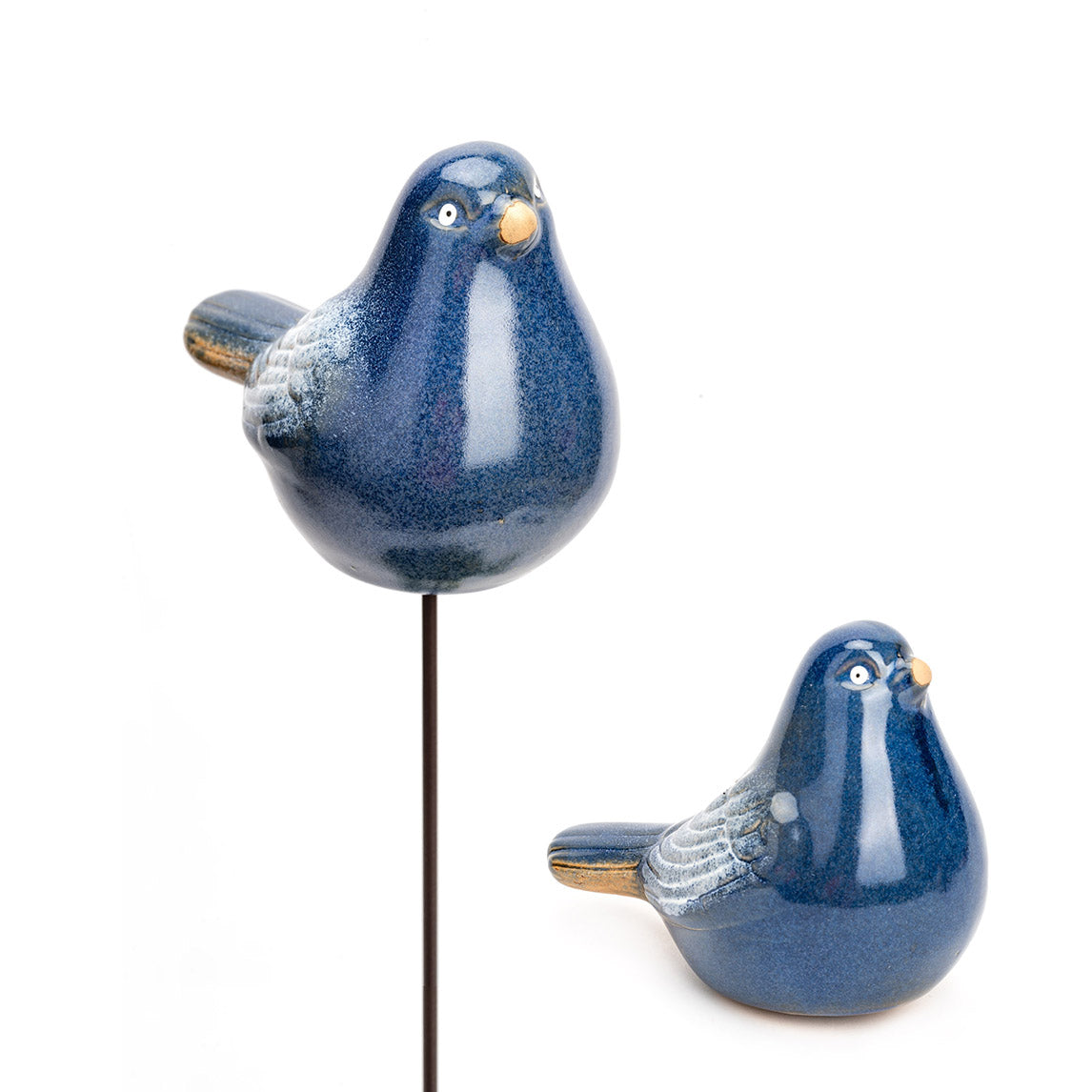 Ceramic Bird on a Stick