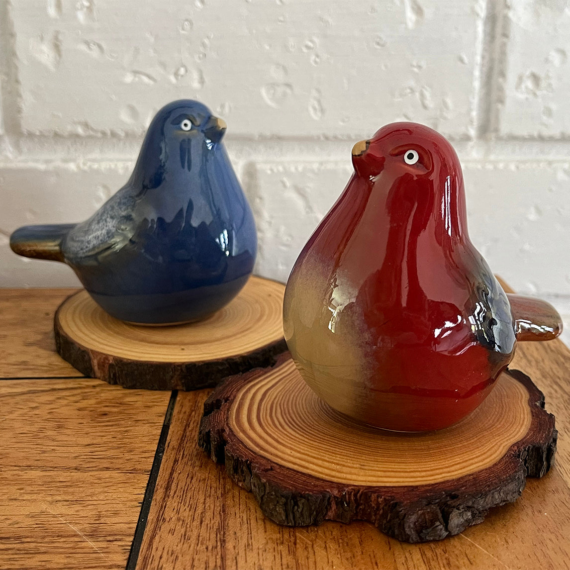 Ceramic Bird on a Stick