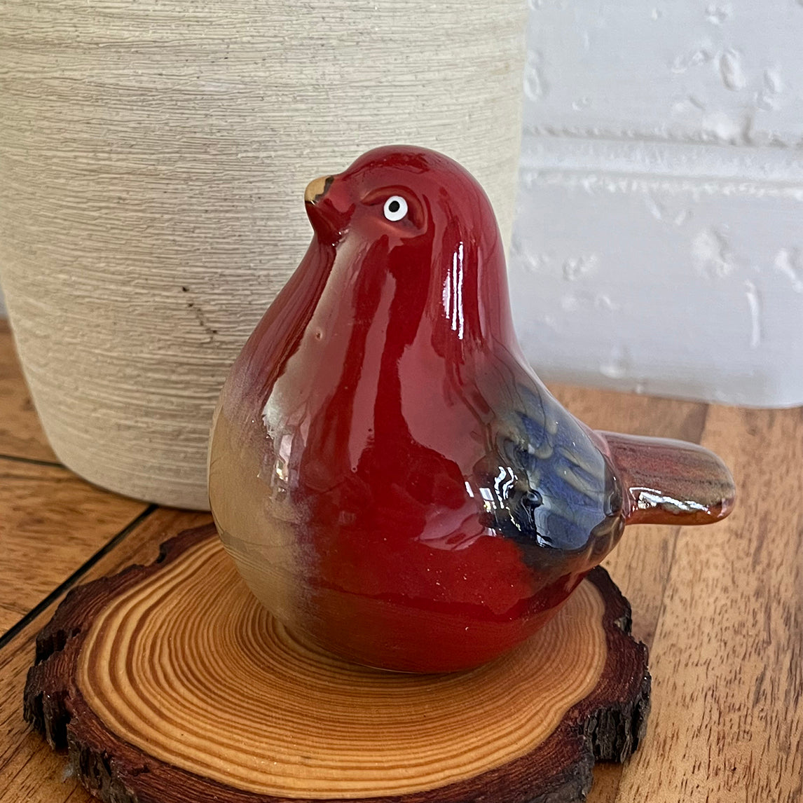 Ceramic Bird on a Stick