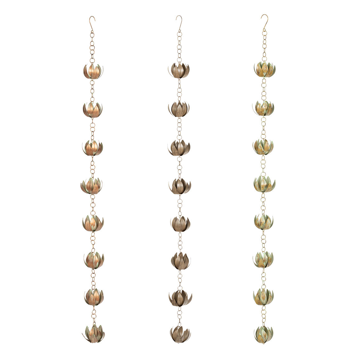 Rain Chain Lotus - Assorted Colours