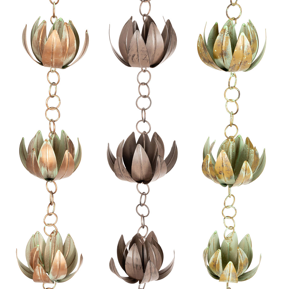 Rain Chain Lotus - Assorted Colours