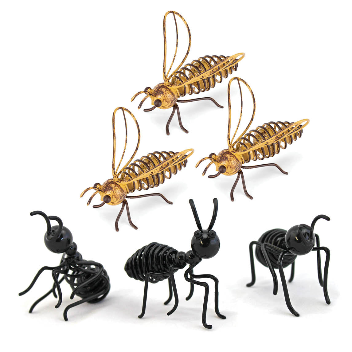 Tiny Heroes of the Garden — Wire Ants & Bees