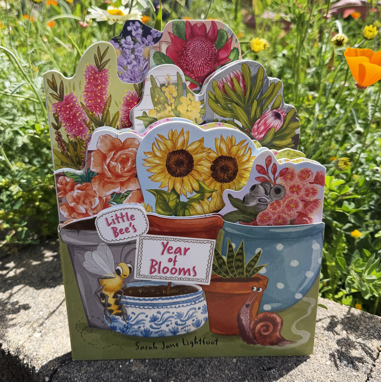 Little Bee's Year of Blooms by Sarah Jane Lightfoot