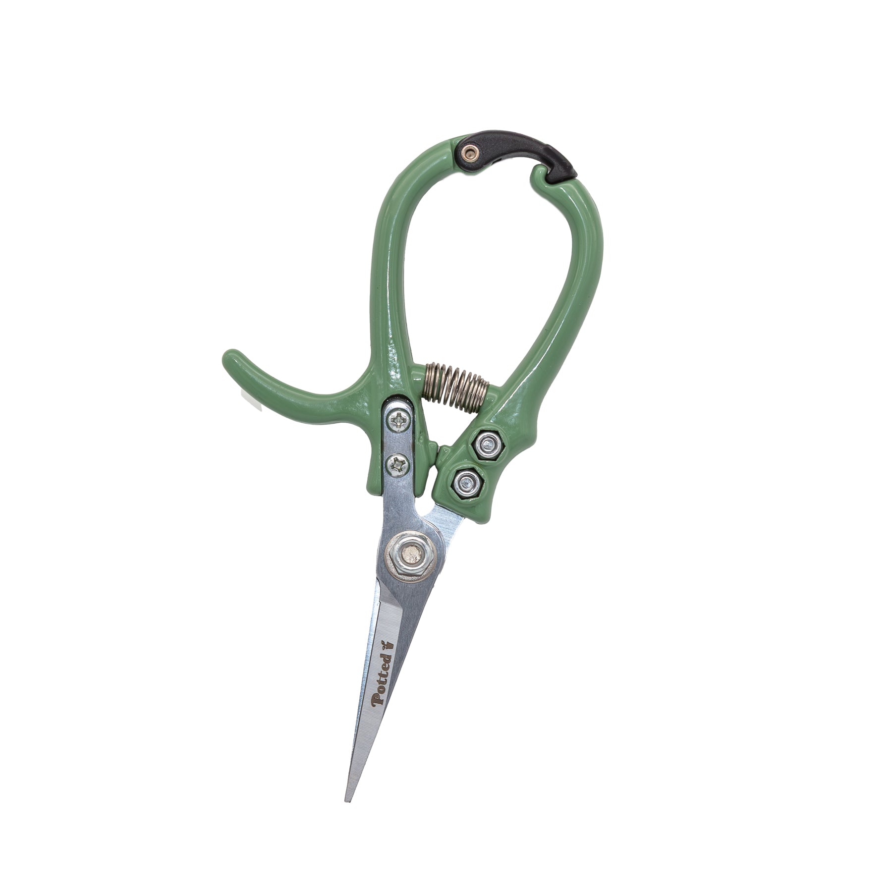 Carbon Steel Plant Snip - Green