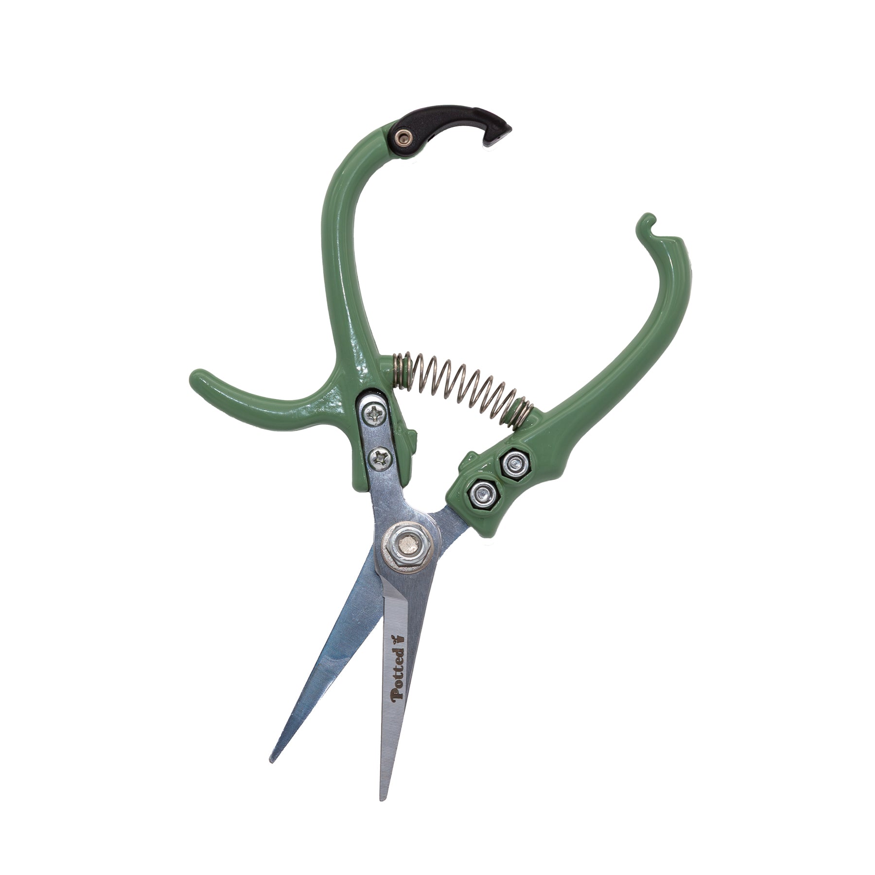 Carbon Steel Plant Snip - Green