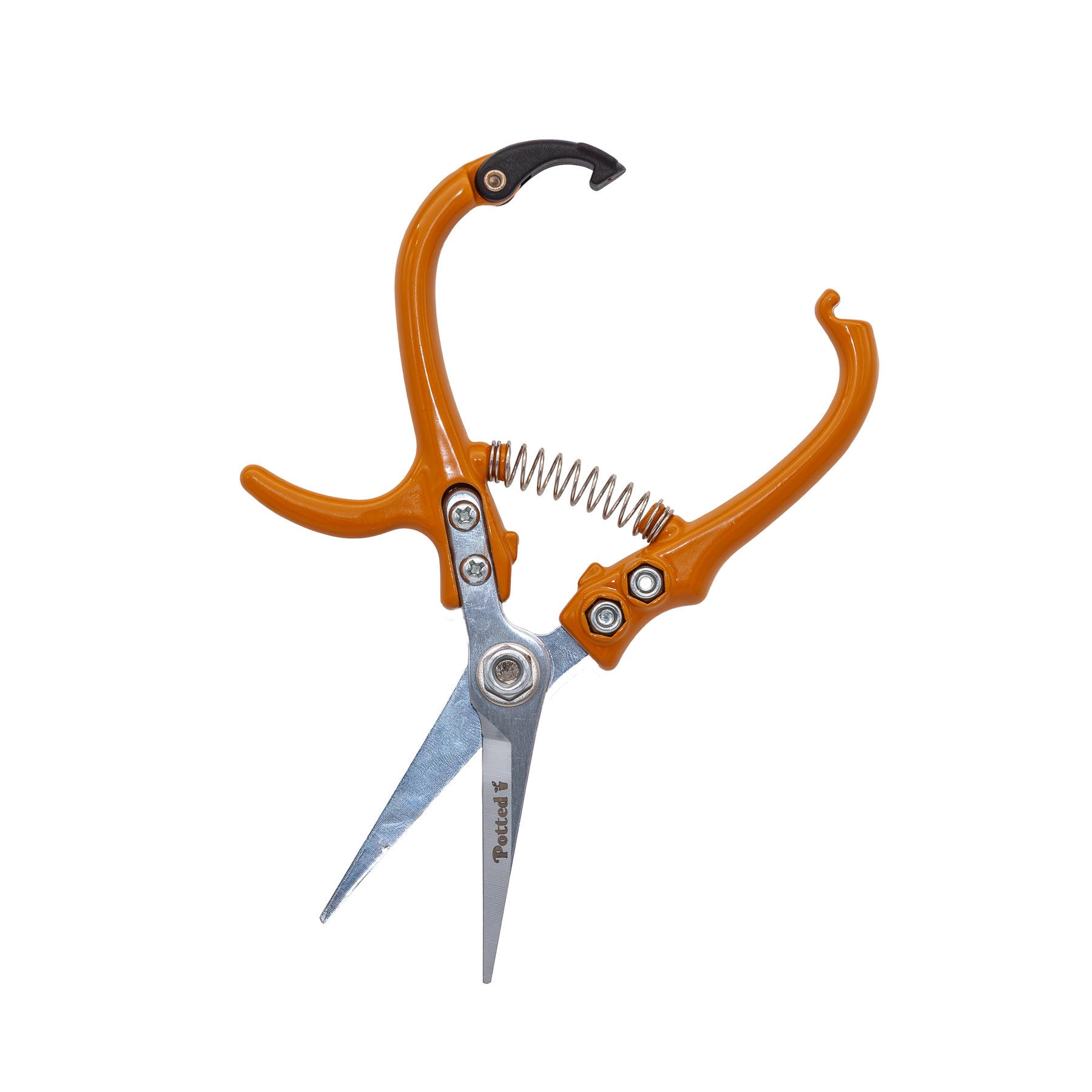 Carbon Steel Plant Snip – Orange