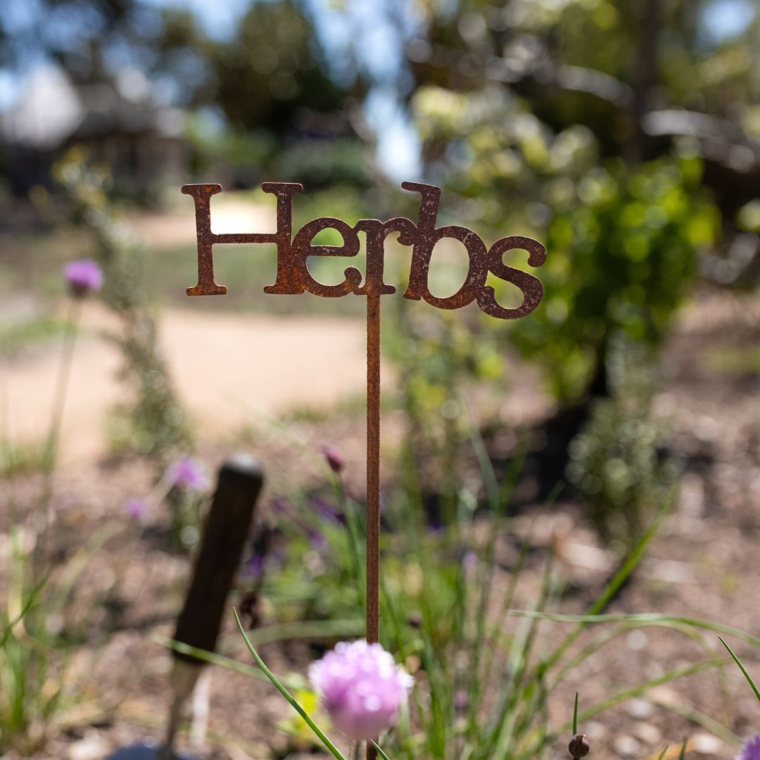 Rustic Herb Stake