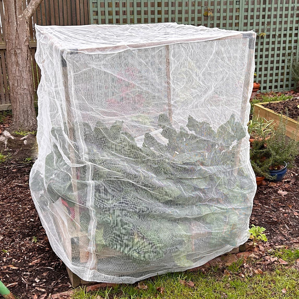 Square Formed Garden Nets