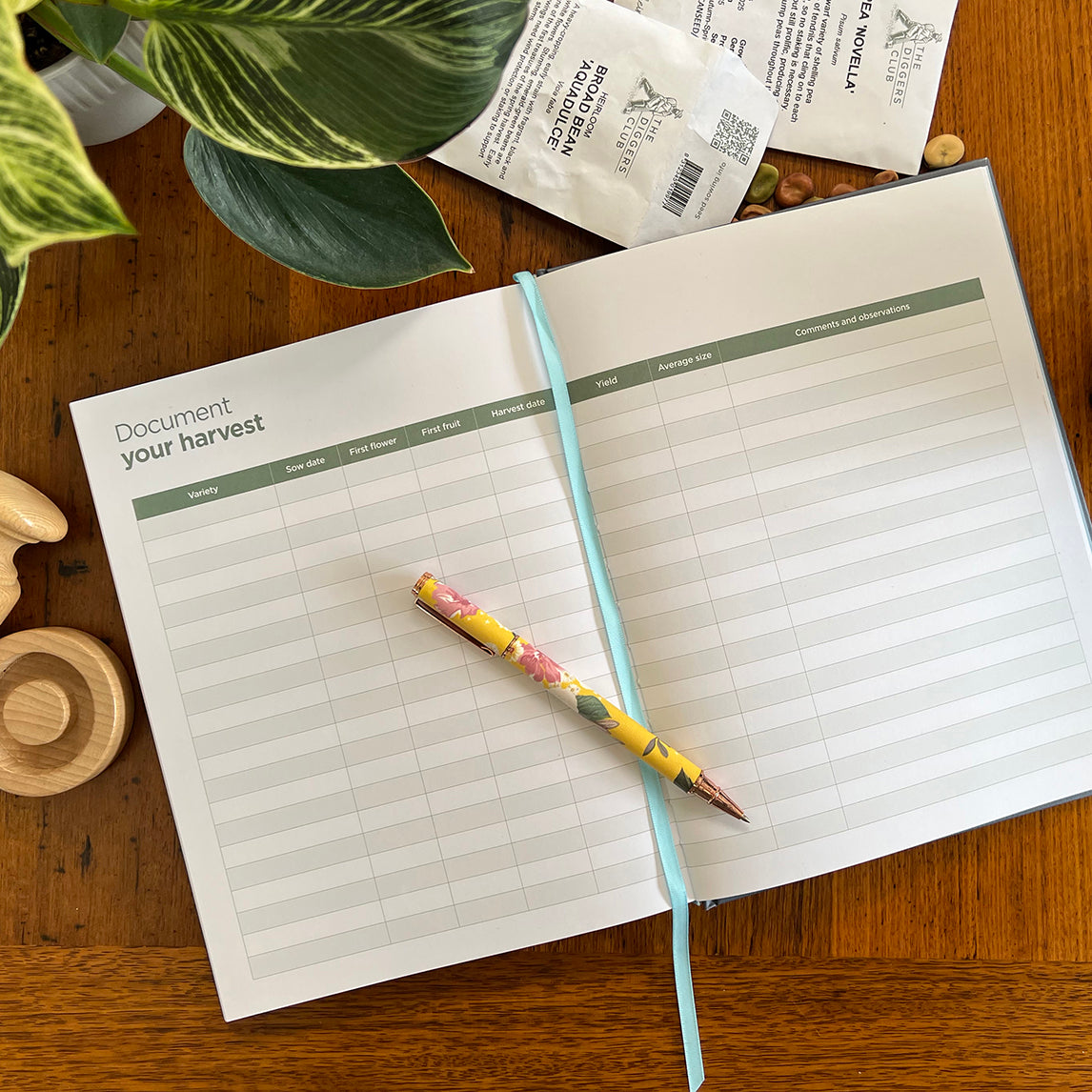 Diggers 3 Year Garden Journal
