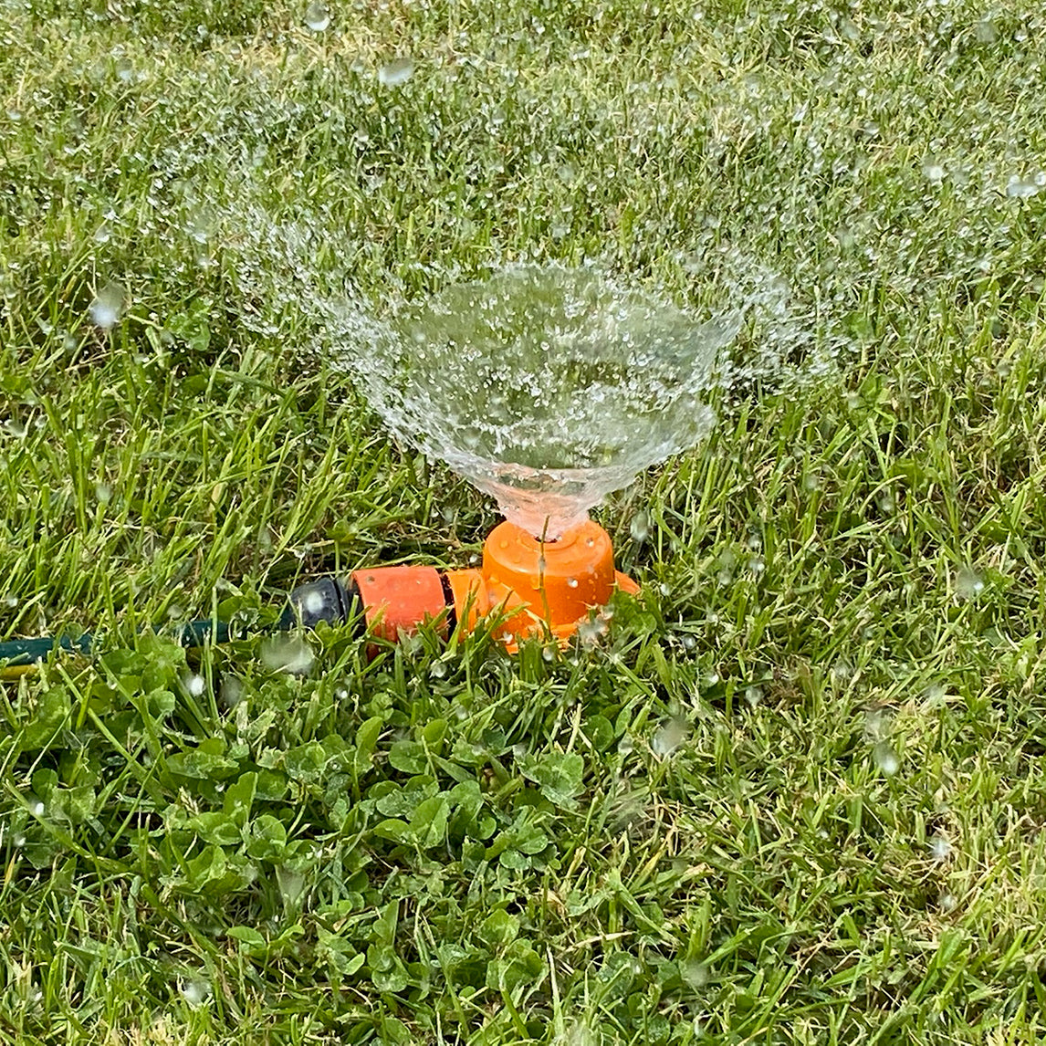Solid Metal Lawn Sprinkler