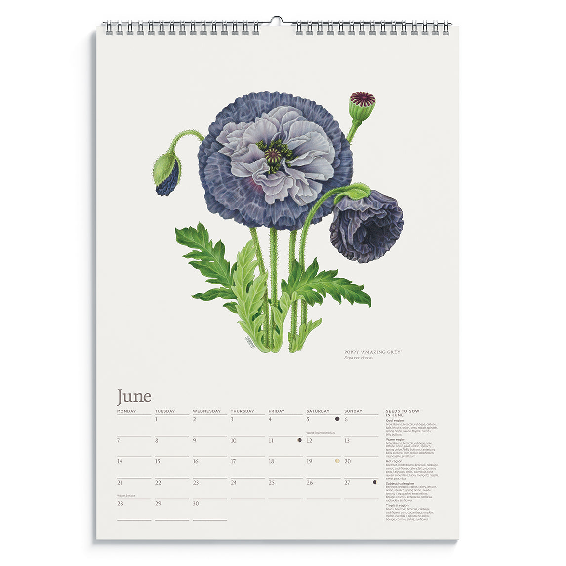 Diggers Heirloom Calendar 2027