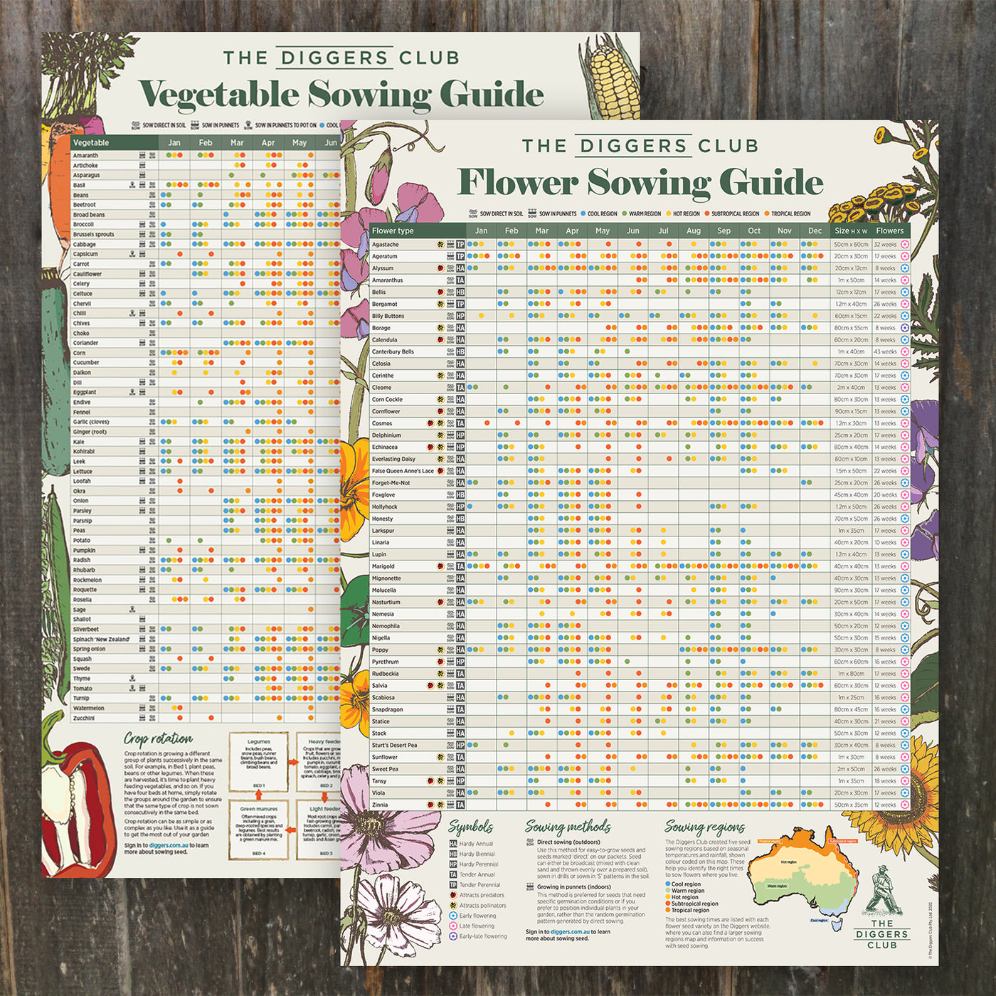 Diggers Heirloom Poster Duo