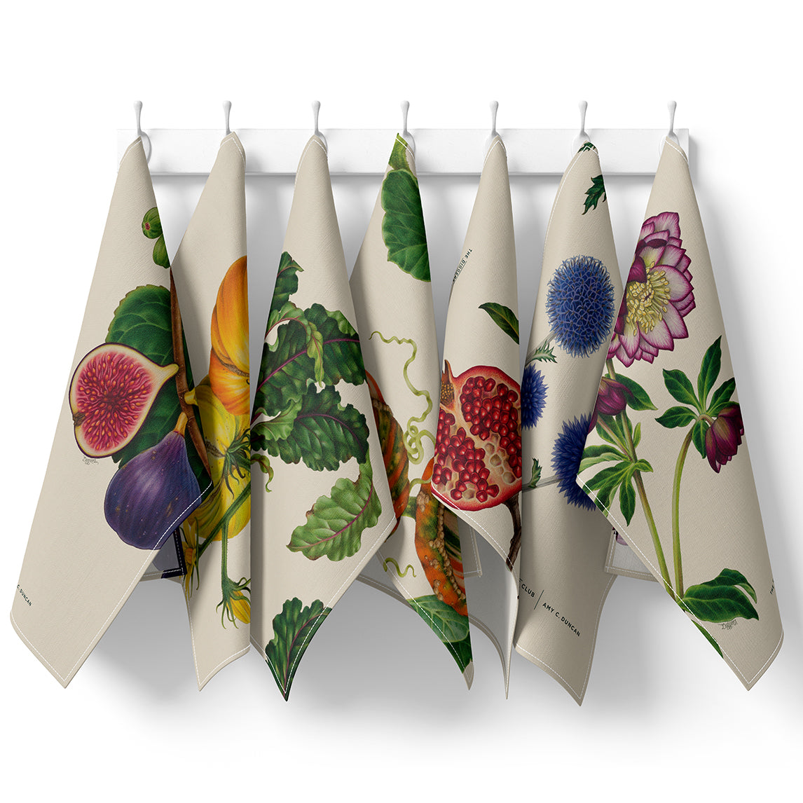 Tea Towels by Amy C. Duncan