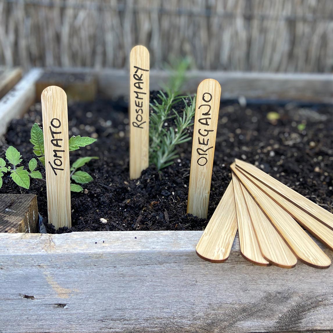 Bamboo Plant Labels