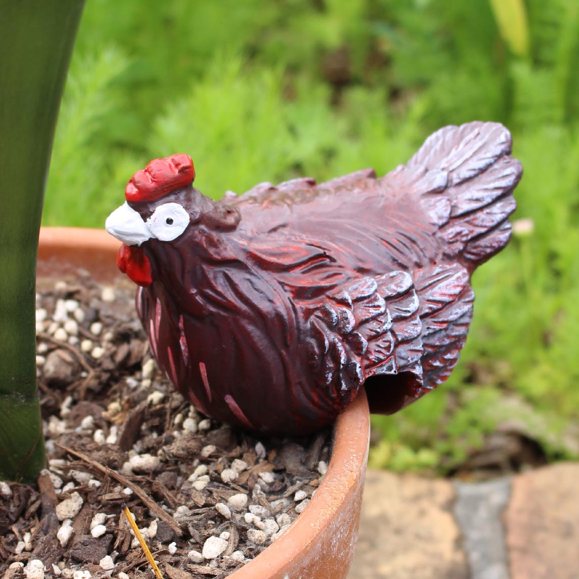 Chicken Pot Sitter - Set of 3