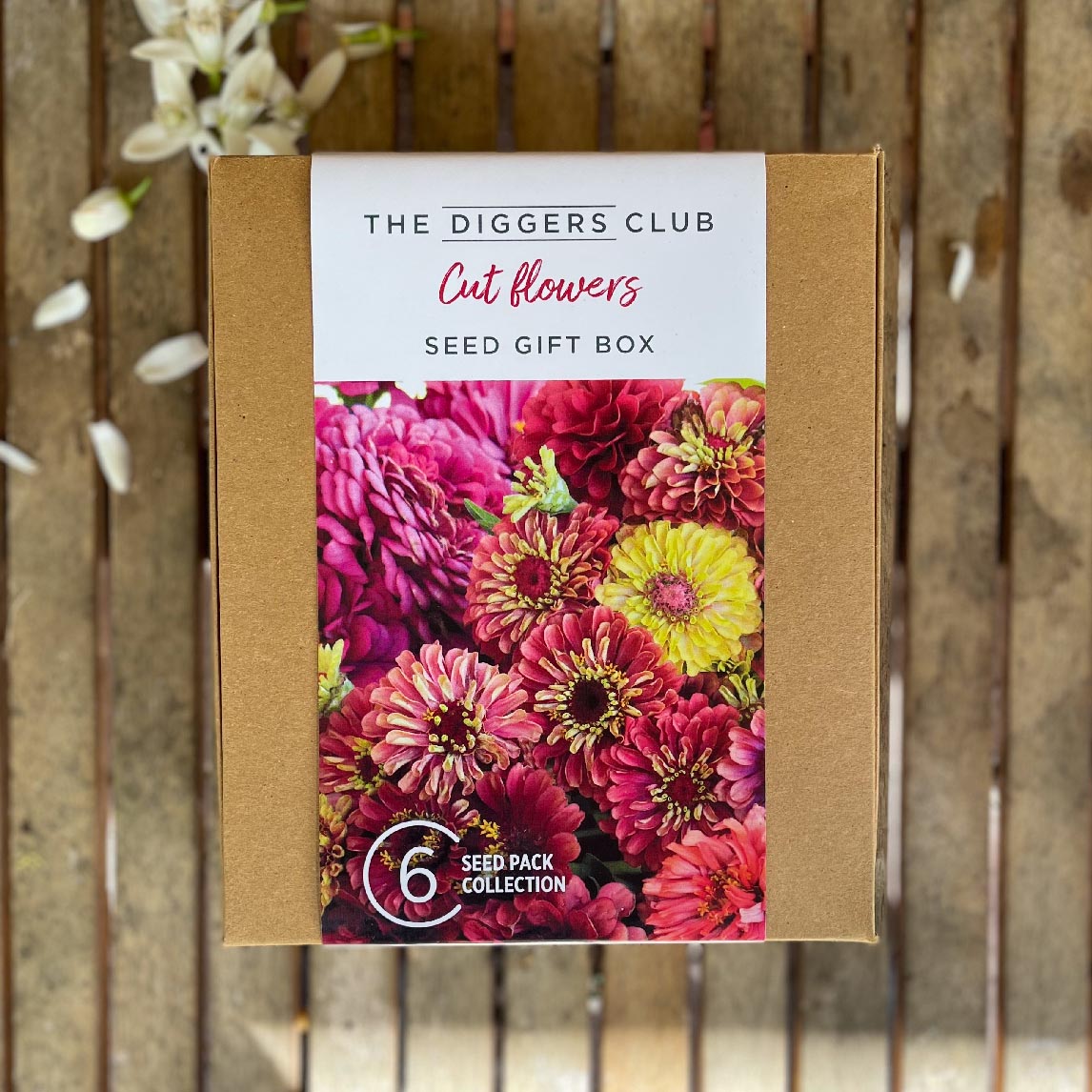 Cut Flowers Seed Gift Box