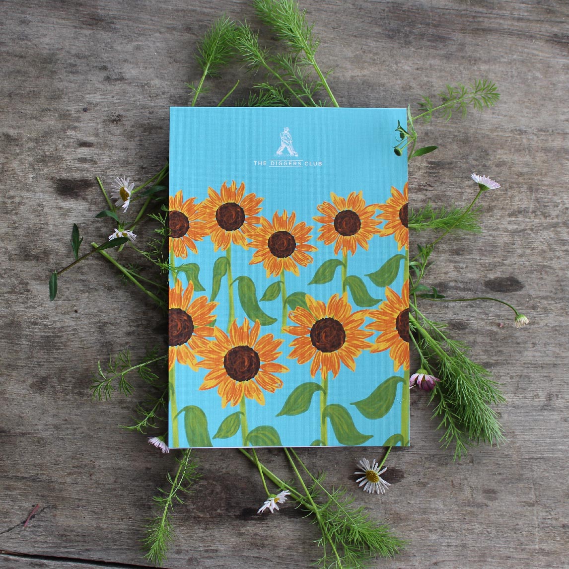 Diggers Sunflower Notepad