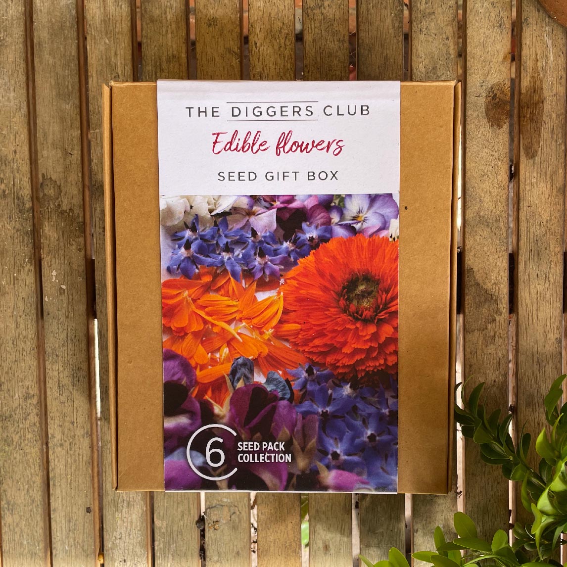 Edible Flowers Seed Gift Box