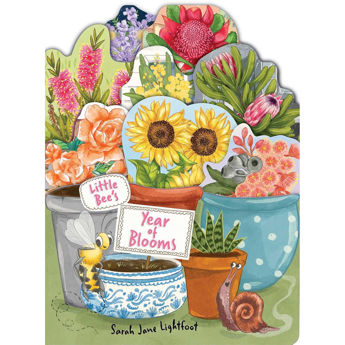 Little Bee's Year of Blooms by Sarah Jane Lightfoot