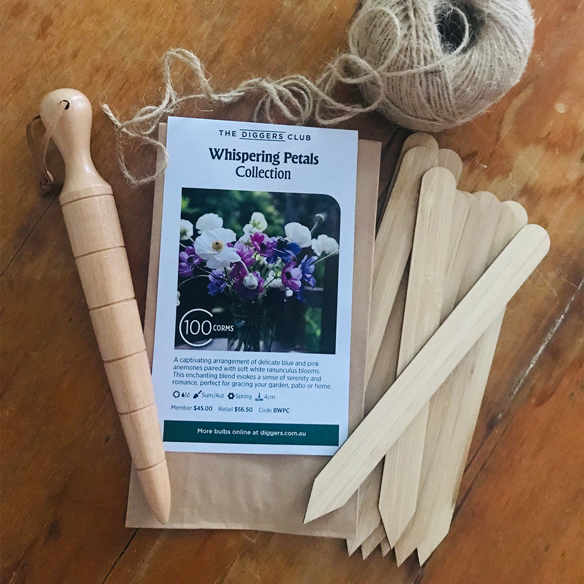 Cut Flower Bundle - Whispering Petals  (100 Corms)