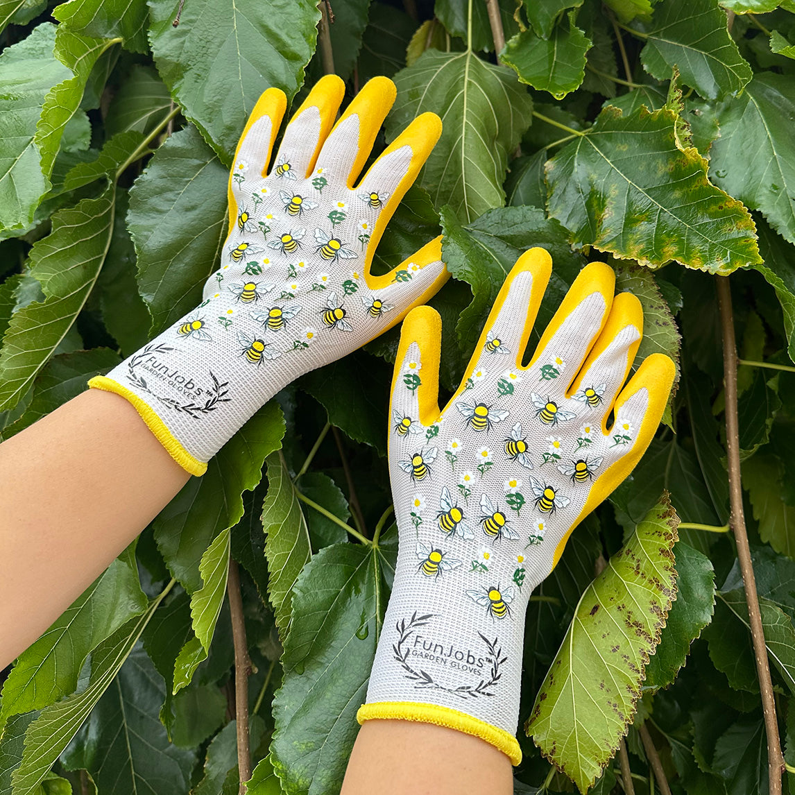 FunJobs Bee Gloves - Long Sleeve