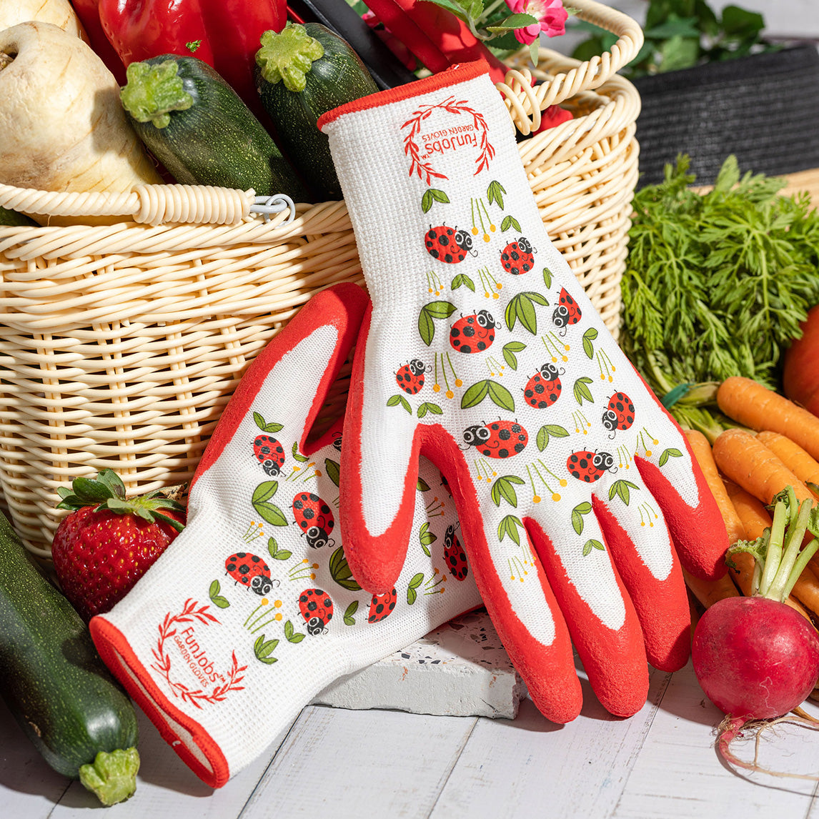 FunJobs Ladybug Gloves