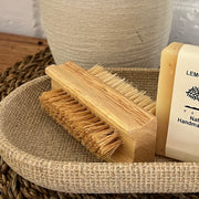Nail Brush and Handmade Soap - Orange, Clove and Ginger