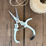 Carbon Steel Plant Snip – White
