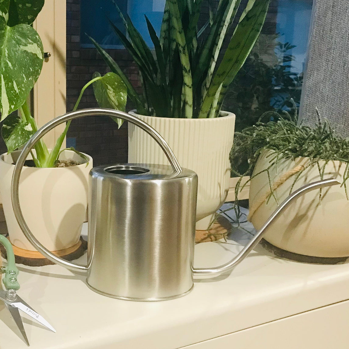 Watering Can - Stainless Steel 1.5L