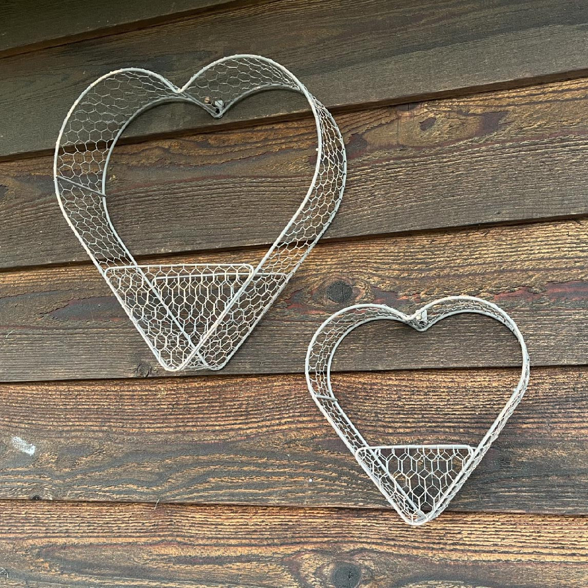 Heart Wall Basket