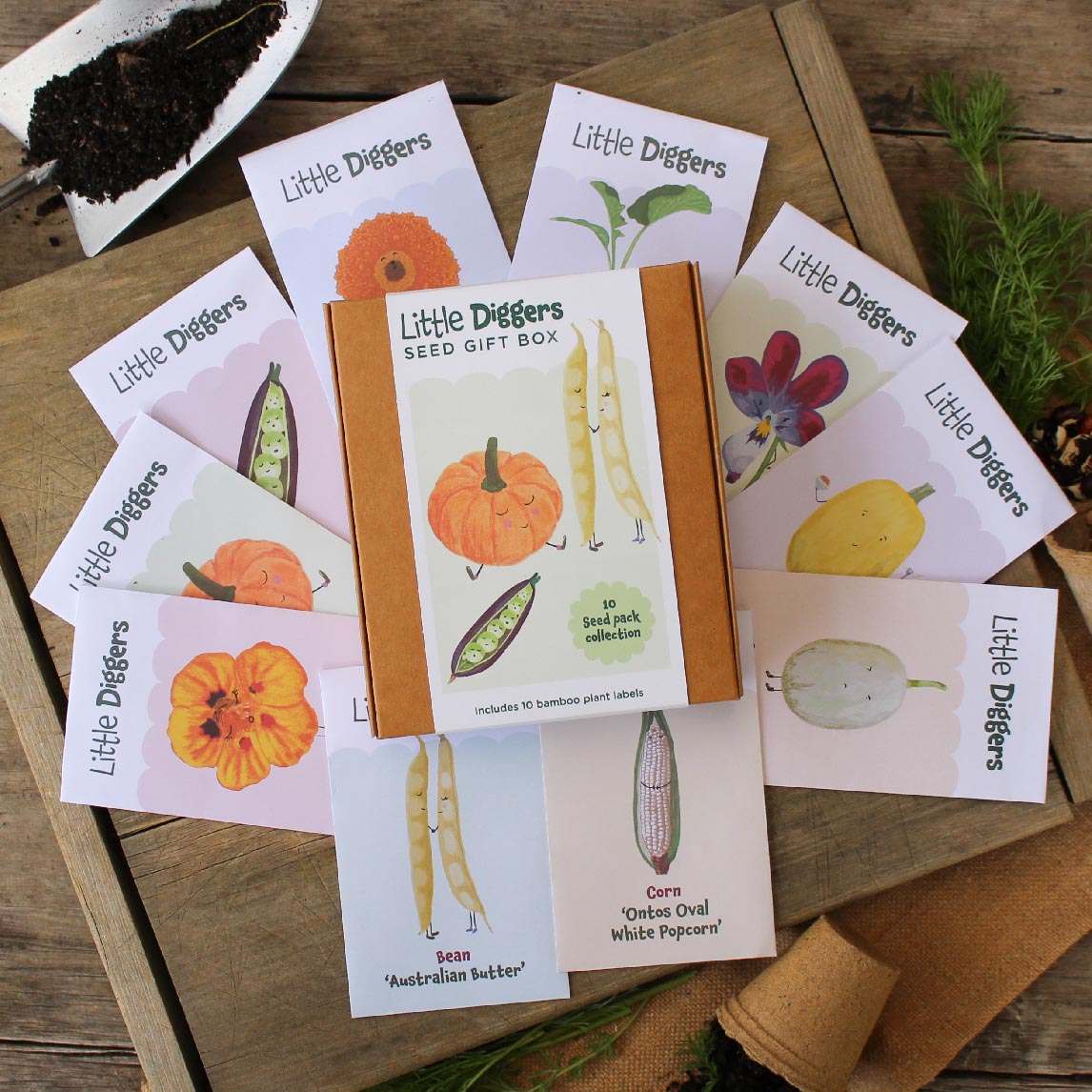 Little Diggers Seed Starter Gift Box