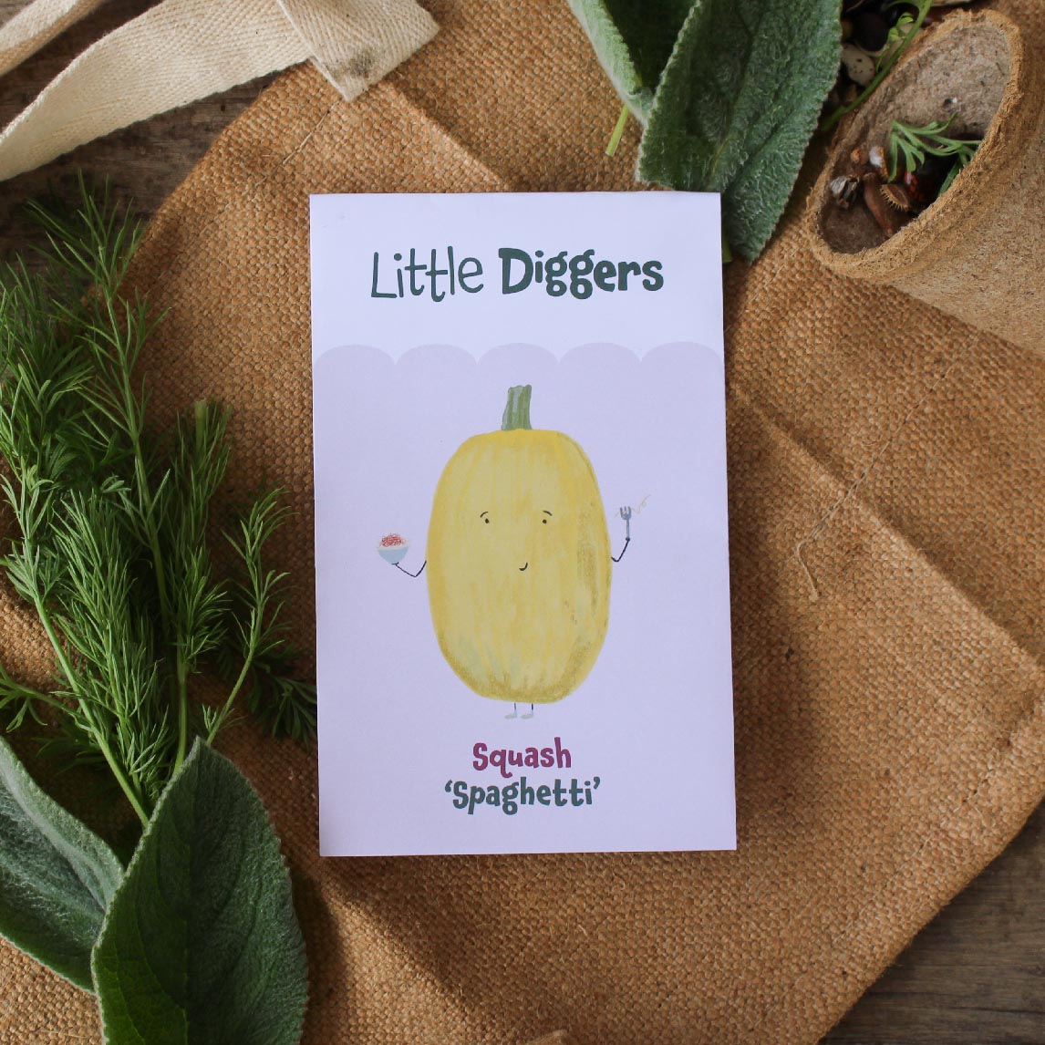 Little Diggers Squash 'Spaghetti'