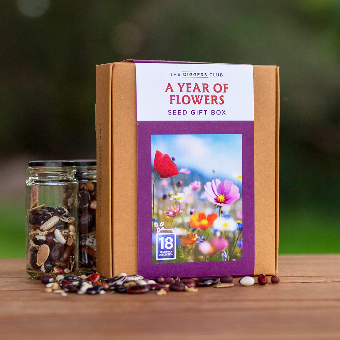 A Year of Flowers - Seed Box
