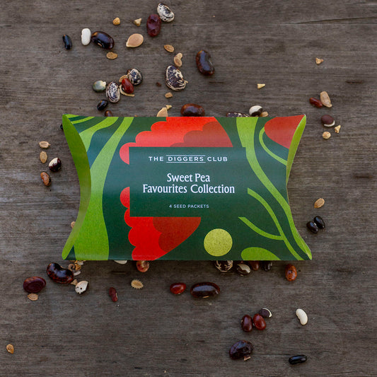Seed Collection Pillow Box-'Sweet Pea Favourites'