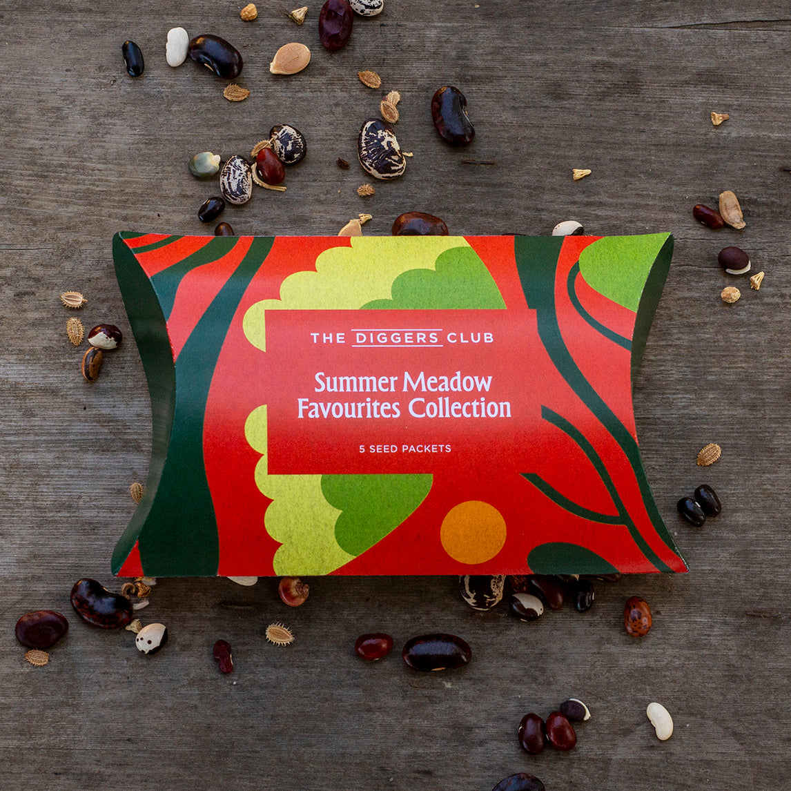 Seed Collection Pillow Box - Summer Meadow Favourites