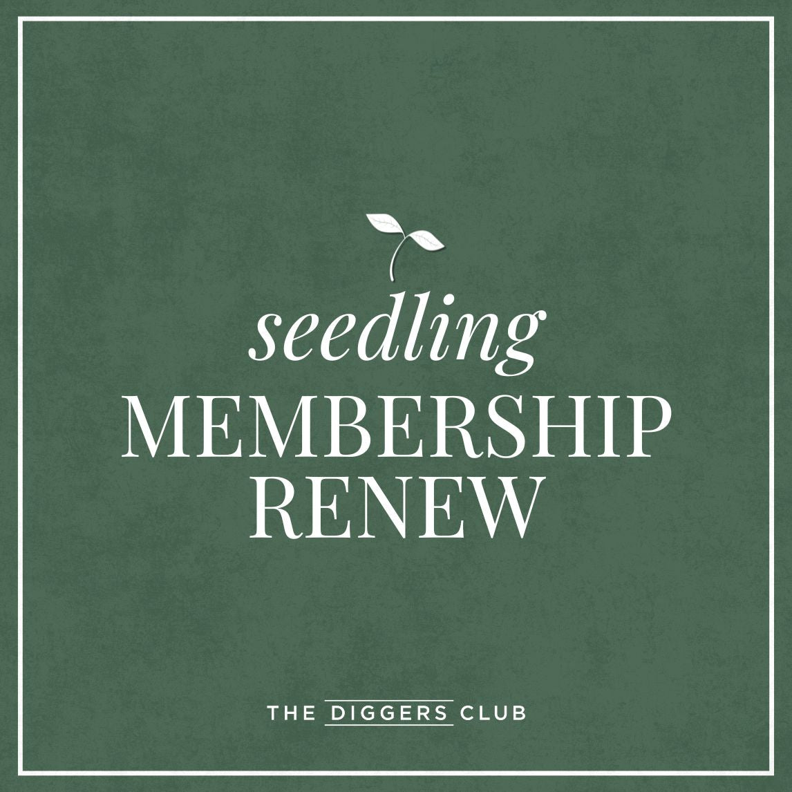 Seedling Membership Renew POS