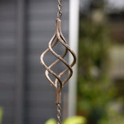 Decorative Swirl Rain Chain
