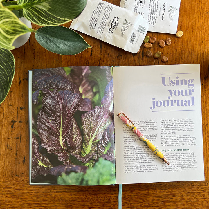 Diggers 3 Year Garden Journal