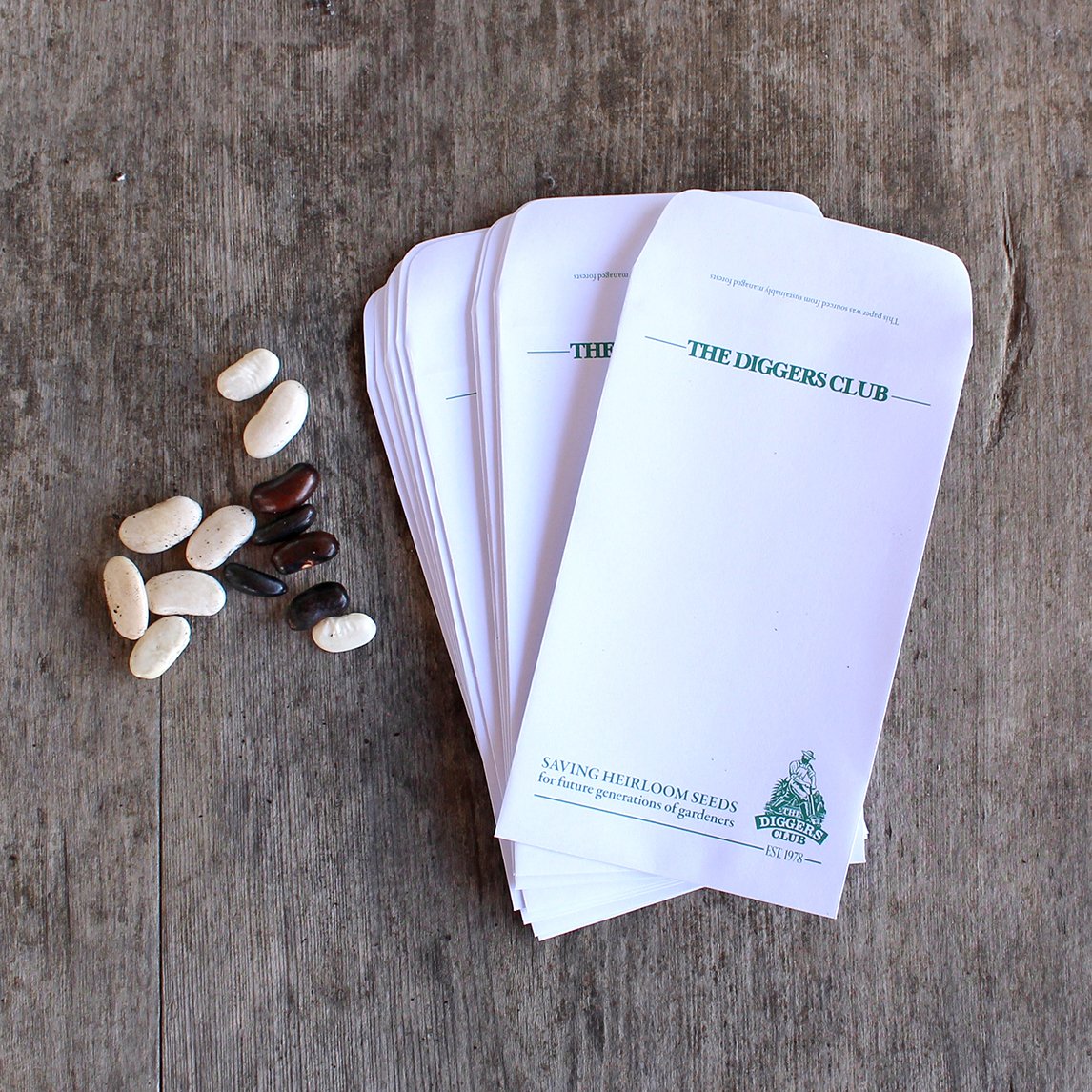 Diggers Storage Seed Packetsx10