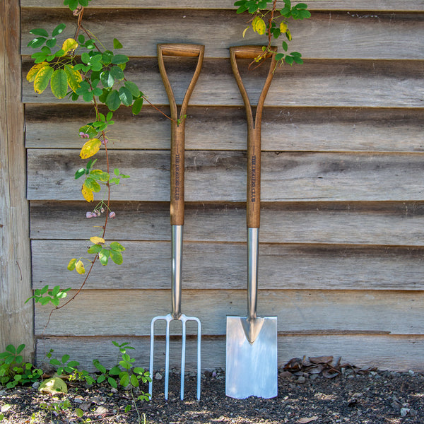 Foraging Spade Premium Stainless Steel Fork & Spade Set - The Diggers Club
