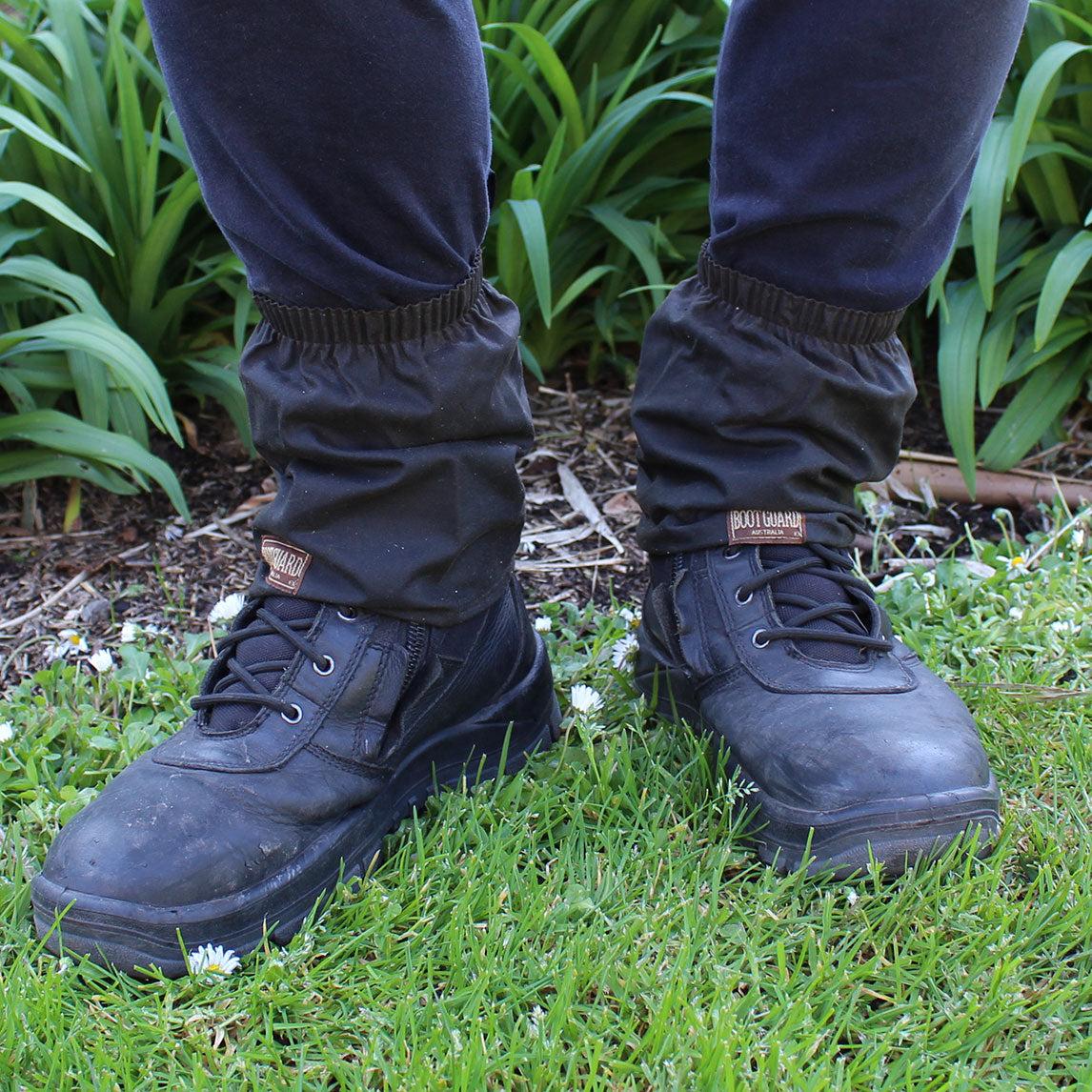Oilskin Boot Guards - The Diggers Club