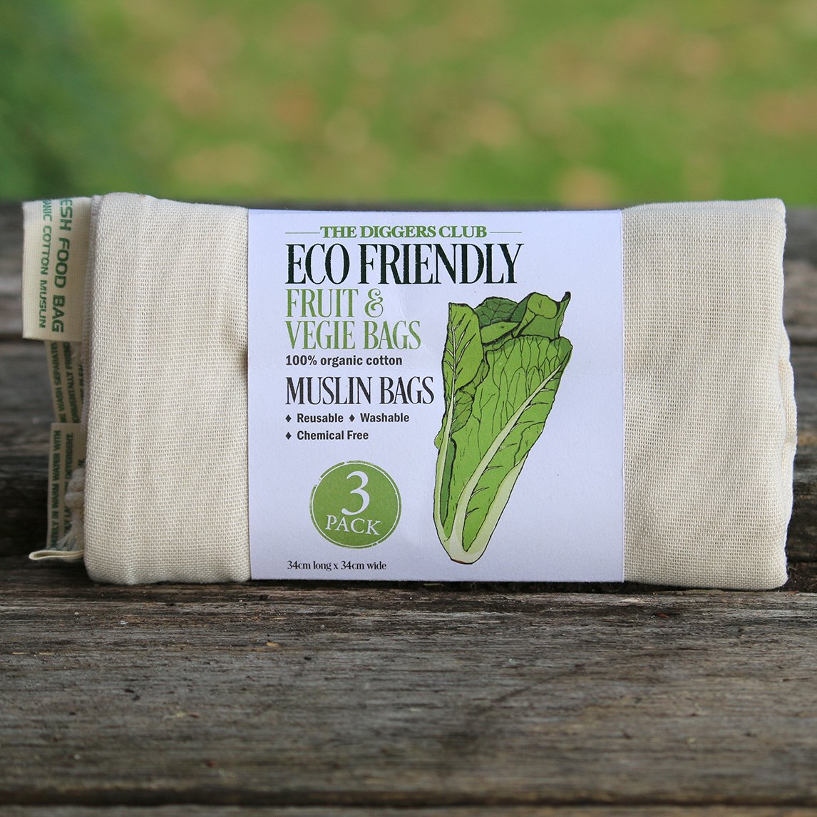 The Fresh Food Bag - Muslin Pack Of 3