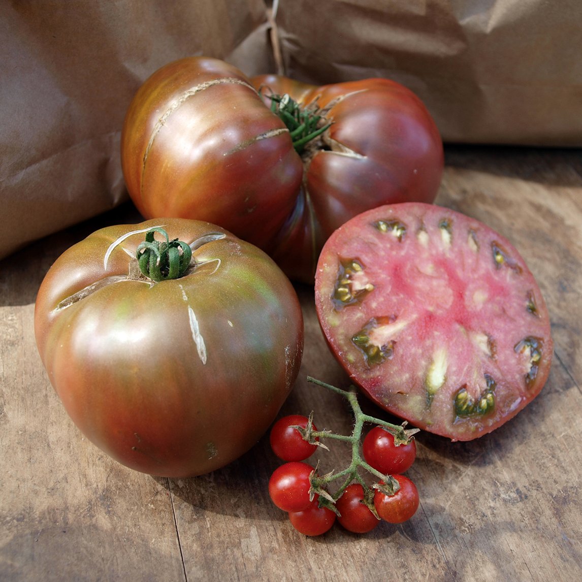 Tomato 'Ananas Noir' (Organic)